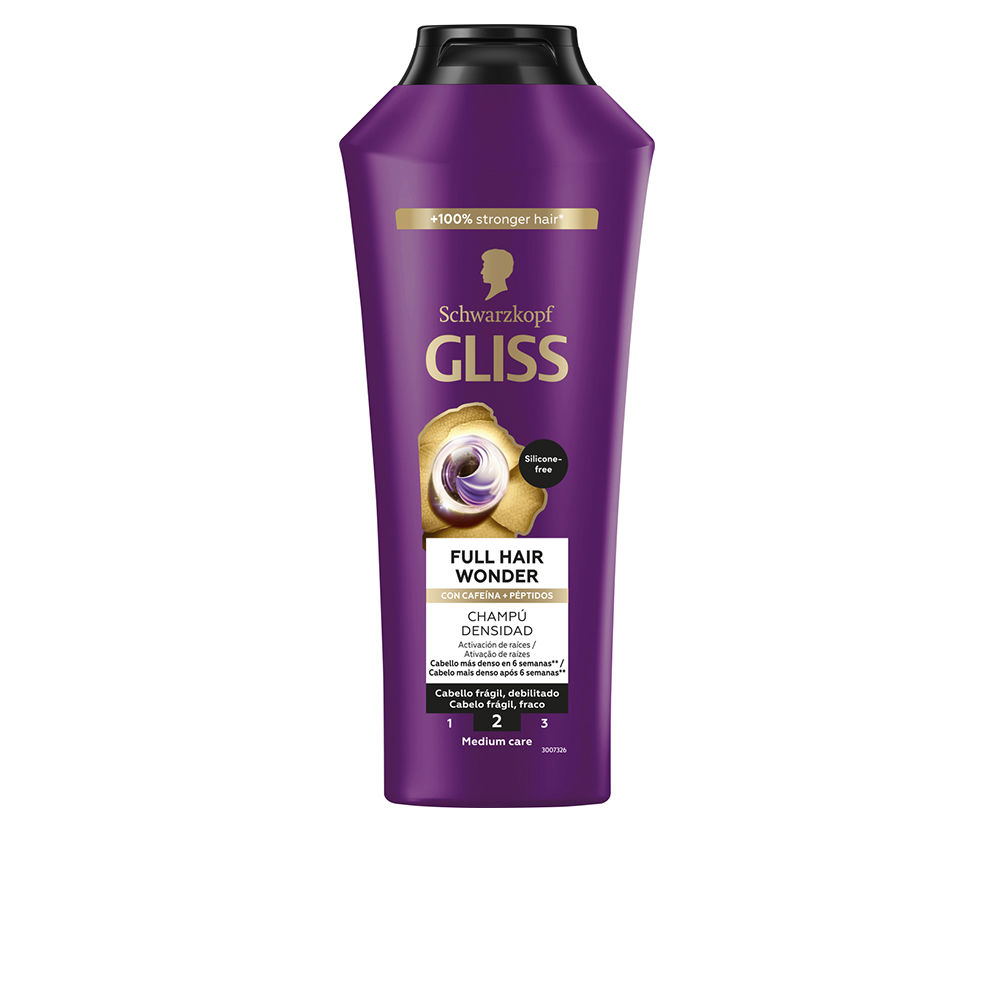 GLISS FULL HAIR WONDER shampoo density  400 ml