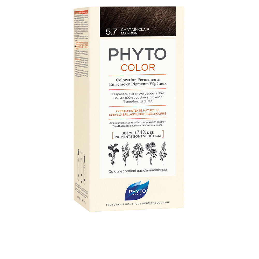 PHYTO HAIR COLOR #5.7-castaño marrón claro 4 u